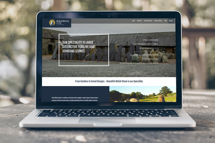 Mid Wales Stone Specialist Website